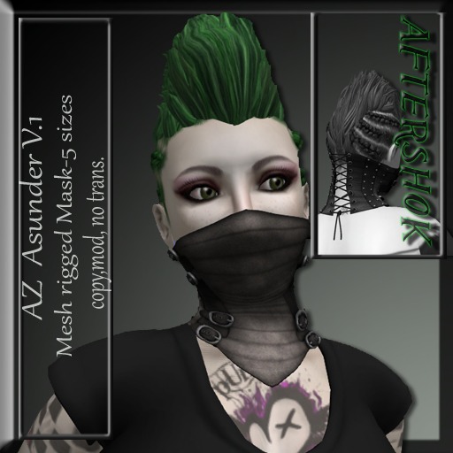 .::aFtershok::. Mask v.1 in MONO