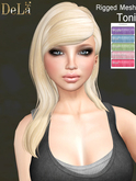 =DeLa*= Mesh Hair "Marinel" Orange Browns