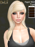 =DeLa*= Mesh Hair "Marinel" Orange Browns