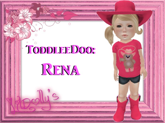 *LilDolly's* TD Rena Cowgirl Short Set