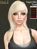 =DeLa*= Mesh Hair "Marinel" Orange Browns