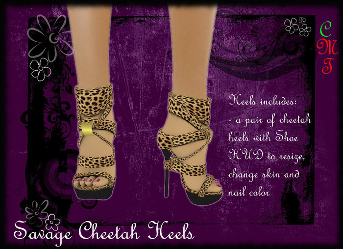 ~SPC~ Savage Cheetah Heels