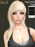 =DeLa*= Mesh Hair "Marinel" Orange Browns