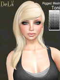 =DeLa*= Mesh Hair "Marinel" Orange Browns