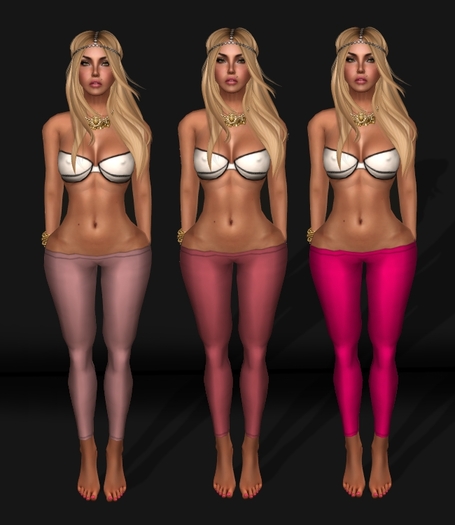 .R:R. The Niora Leggings - Pinks