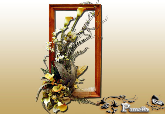 Panno "Flowers_ up06"