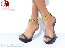 ::HH:: Hucci Yilan Sandals - Midnight