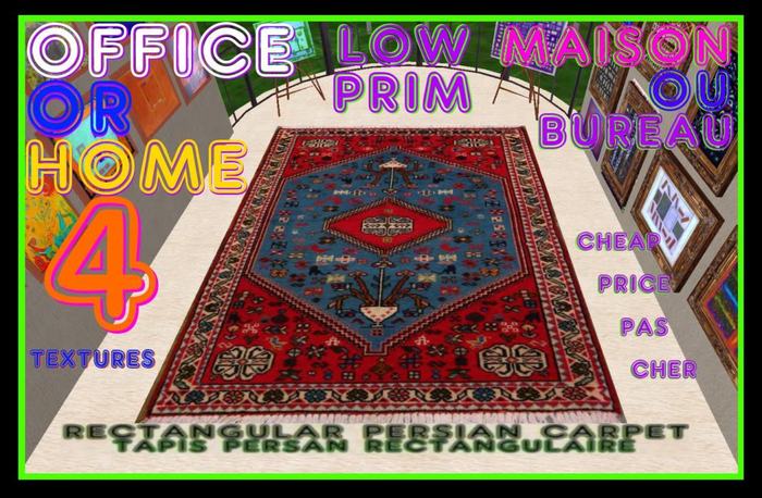 4 rectangular Persian carpets 31