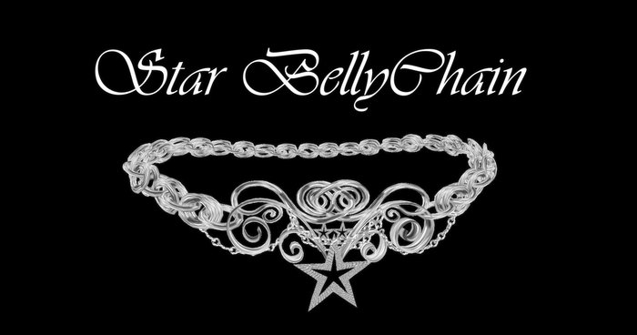 Star Belly Chain Plat