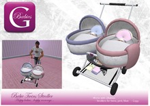 .:GBabies Twins stroller