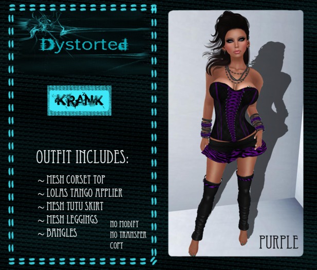 .:Dystorted:. Krank Zebra Purple