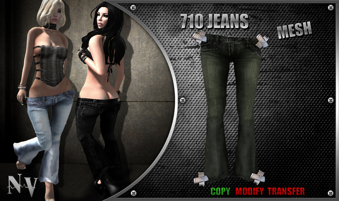 [NV] 710 Jeans -Olive-