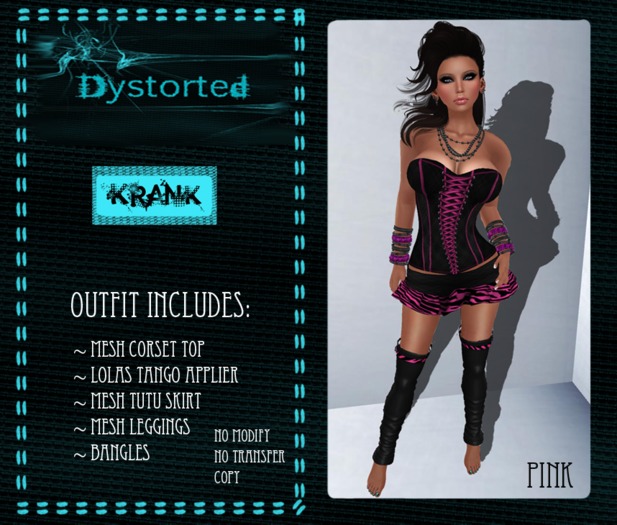 .:Dystorted:. Krank Zebra Pink