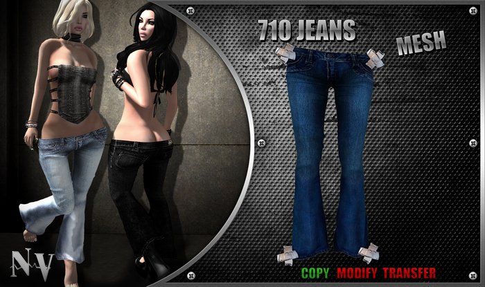 [NV] 710 Jeans -Marine-