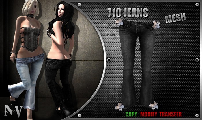 [NV] 710 Jeans -Grey-
