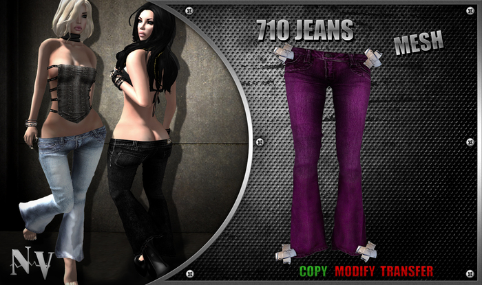 [NV] 710 Jeans -Pink-