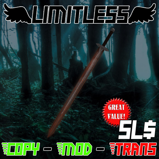 Limitless - Short Sword MOD/COPY