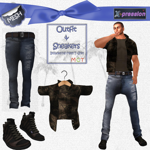 ::X.pression:: Dust - Complet Outfit for men