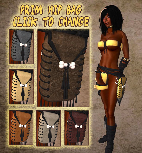 Savage Suede Hip Bag Boxed