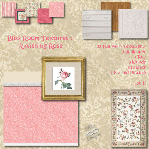 Bliss Room Textures - Ravishing Rose - Box