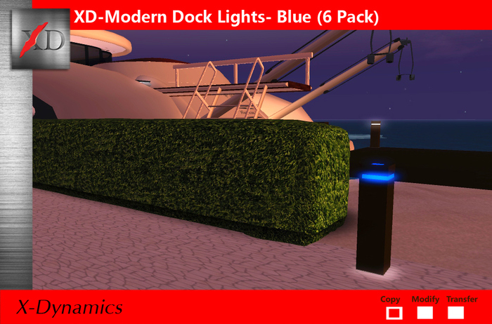 XD Modern Docks Small Light - White Boxed - 10 Pack