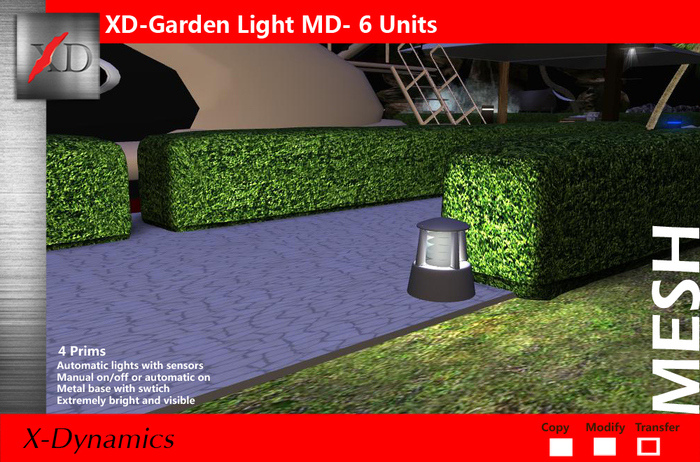 XD Modern Docks Small Light - White Boxed