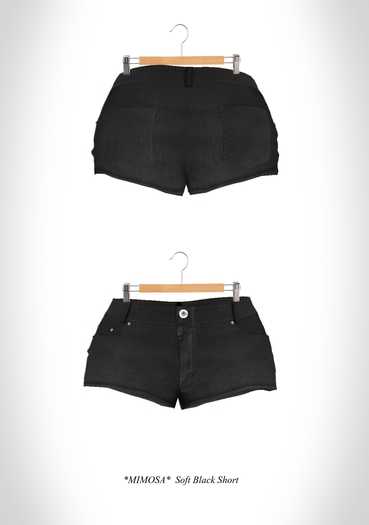*MIMOSA* Soft Black Short