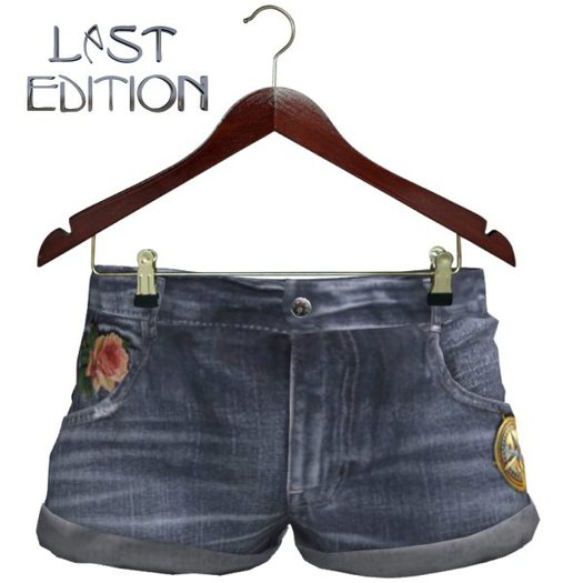 Last Edition - Woman's Pale Denim Short