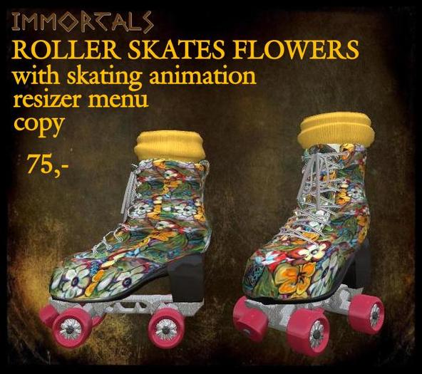 IMMORTALS ROLLER SKATES SPARKLE VENDOR