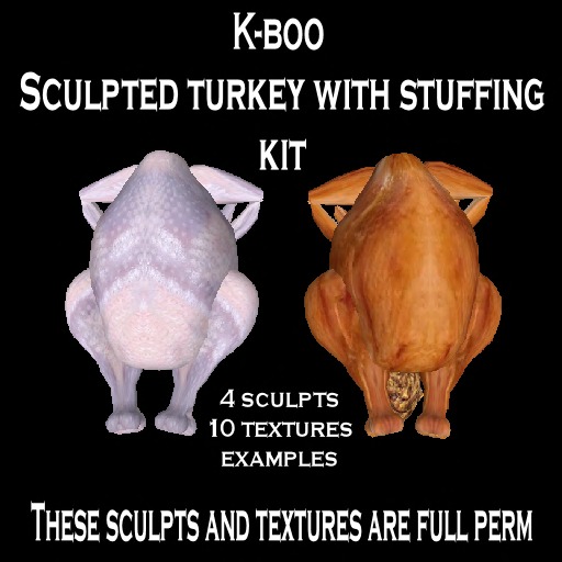 k-boo turkey with stuffing kit boxed