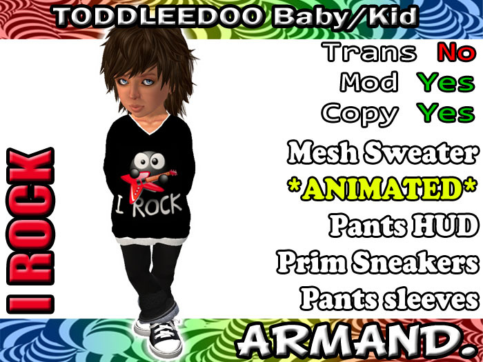 --ARMAND-- I ROCK (ANIMATED)