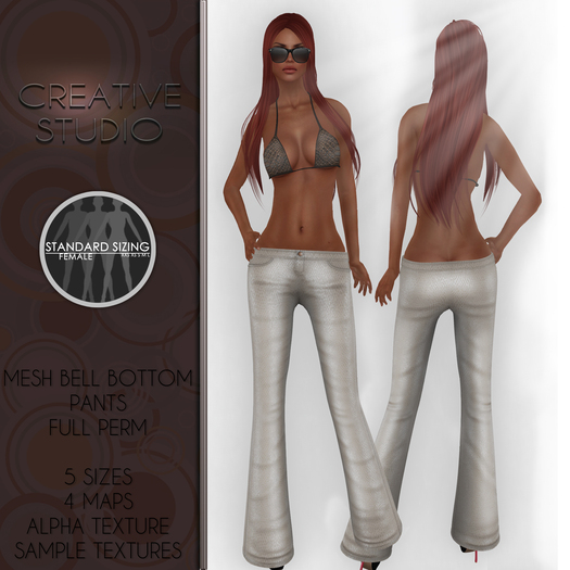 - CREATIVE STUDIO - Female Skinny Pants V3 