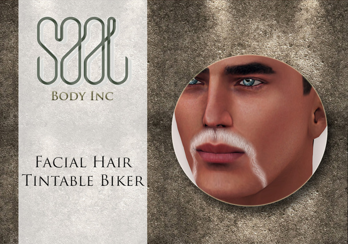 .::SAAL::. FACIAL HAIR TINTABLE  BIKER