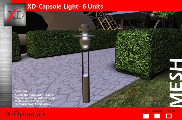 XD Capsole Light Boxed- 6 Pack