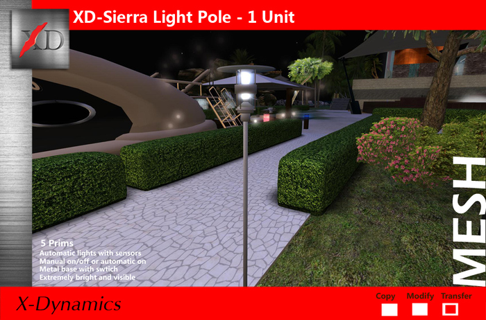 XD Modern Docks Small Light - White Boxed