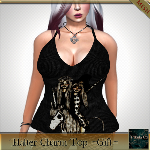 {Fco} Halter Top Charm -Gift-