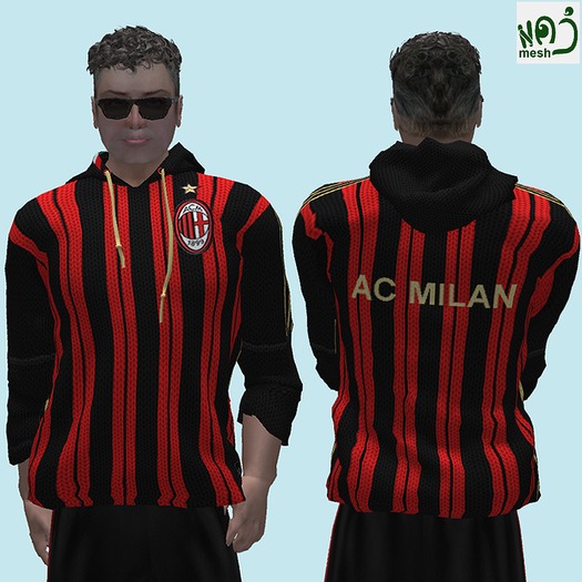 AC MILAN 13/14 Hoodie (MESH) boxed