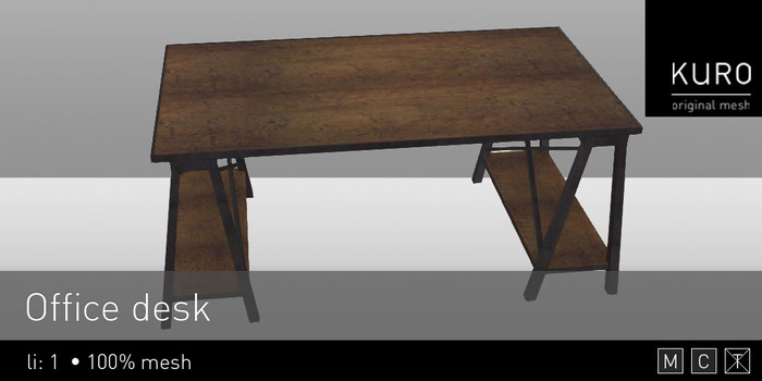 Kuro - Office desk