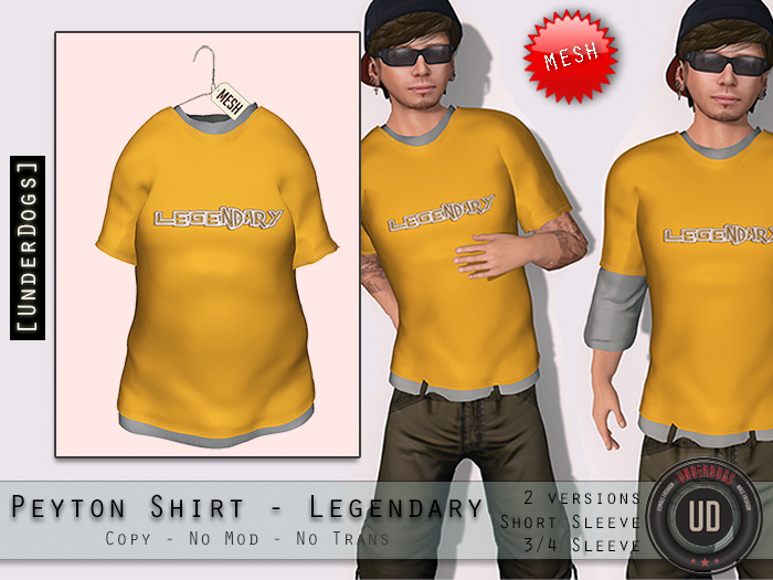 [UD] - Peyton Shirt - Legendary - Mesh (Bag)