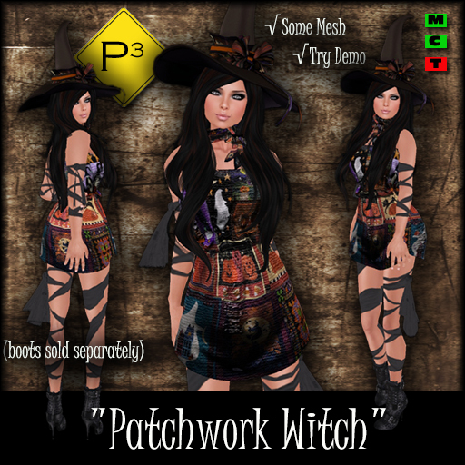 <P3> Patchwork Witch