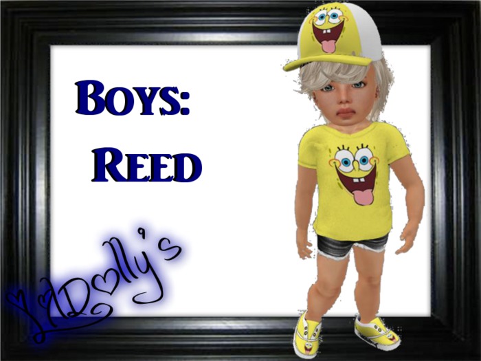*LilDolly's* TD Boy Reed Short Set