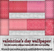 croire 4 seamless valentine's day wallpaper textures %28heart love romantic patterns pink girly cute kawaii second life marketplace for sale sl shopping