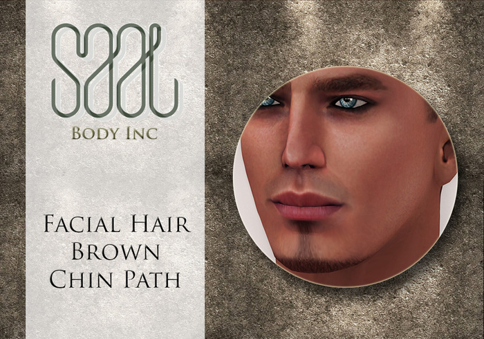 .::SAAL::. FACIAL HAIR BROWN CHIN PATCH