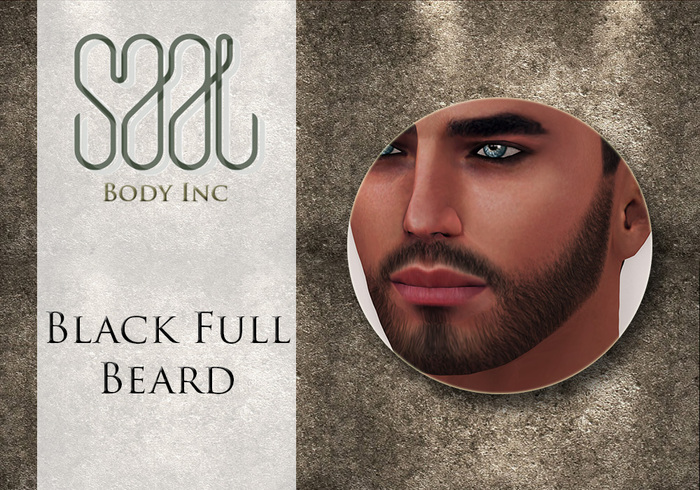 .::SAAL::. FACIAL HAIR BLACK FULL BEARD