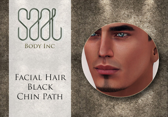.::SAAL::. FACIAL HAIR BLACK CHIN PATH