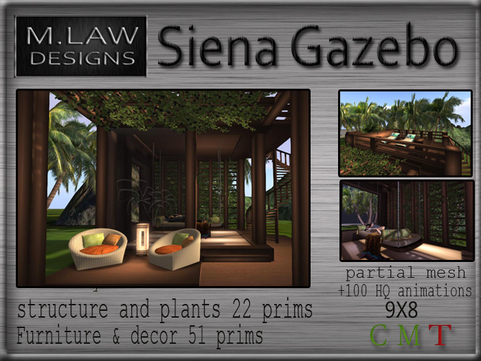 Siena Gazebo Box