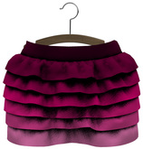 ::Marshmallows::Ruffled Amber Skirt-Pink