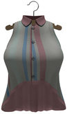 ::Marshmallows::Backdrop Strips Shirt-Pink(wear me)