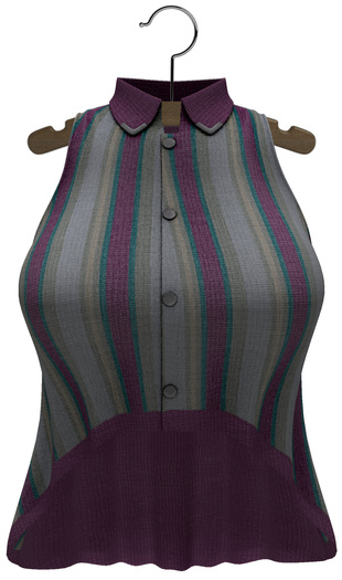 ::Marshmallows::Backdrop Strips Shirt-Lavender(wear me)