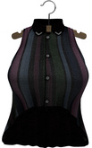 ::Marshmallows::Backdrop Strips Shirt-Black(wear me)